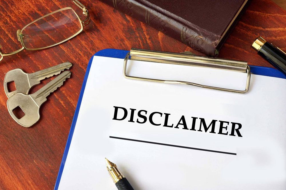 Website Disclaimer